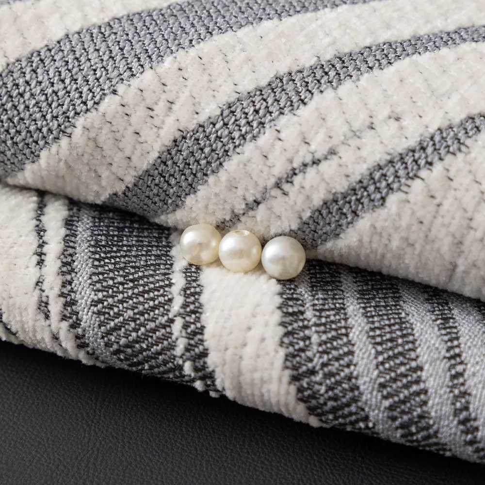 Chenille Fabric Sofa Blanket Nordic Style Universal Throw Blankets with Tassel for Living Room Four Seasons Couch Protector C251028
