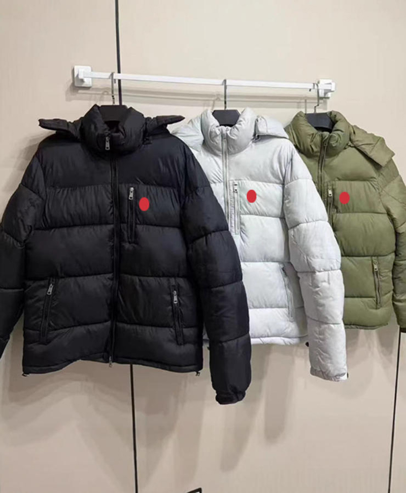 Designer Down Cotton Jacket Coat Hooded Padded Coat Winter Outdoors Functional Couple Loose and Warm Coat