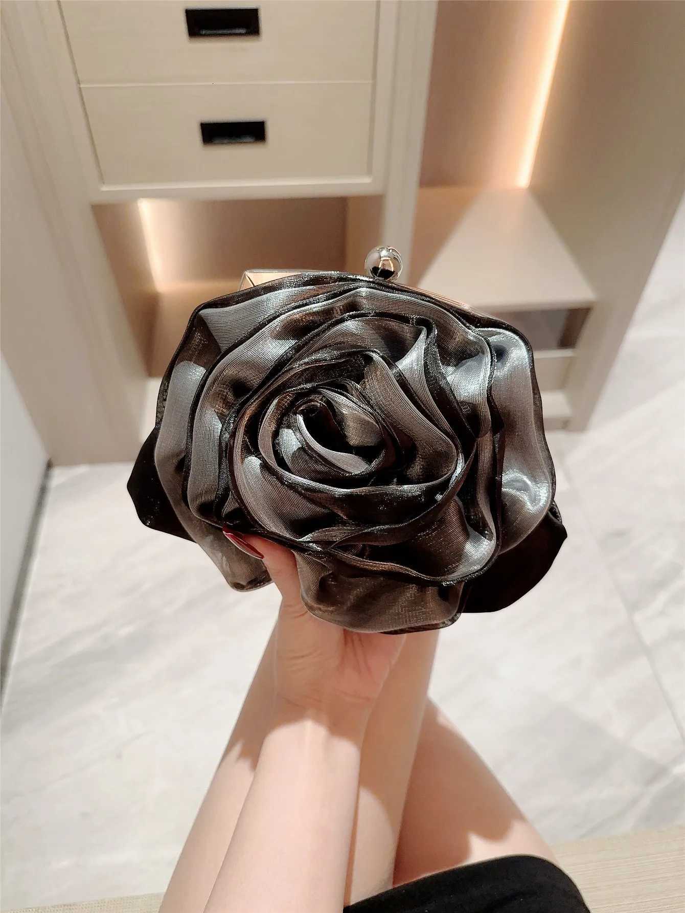 Romantic Dinner Handbag Wedding Bag Banquet Handbag Flower Fairy Bag Classy Dress Bag Chain Bag H251027