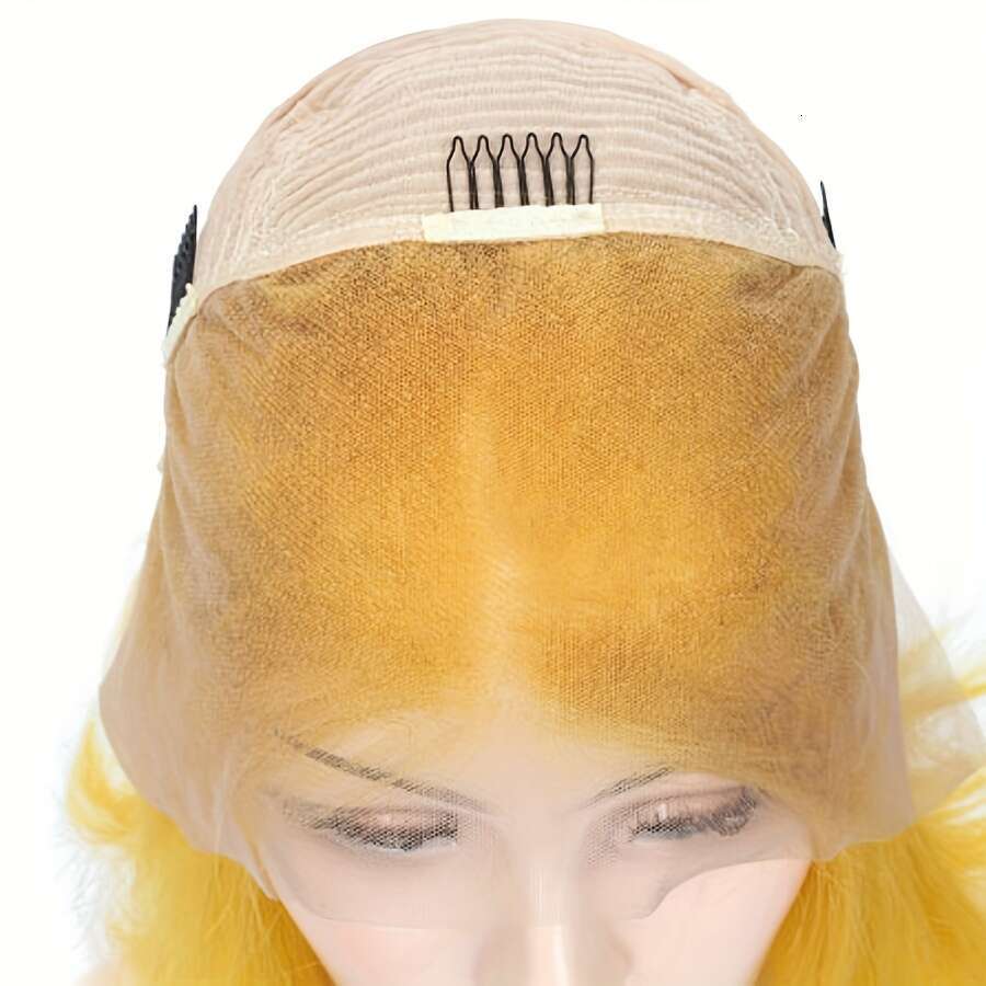 180% Density Pink Straight Bob Lace Front Wig Women - 13X4 Transparent Human Hair Wig, Elegant Shoulder-Length Style, Versatile & Natural Look For Eve