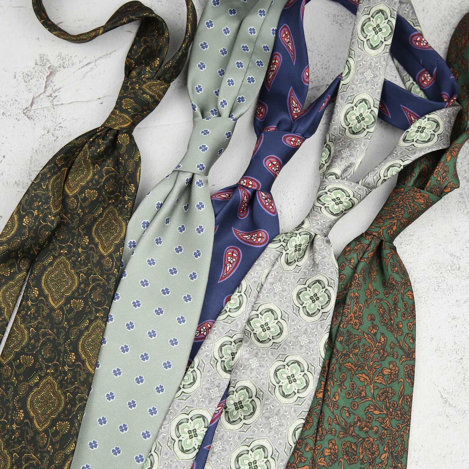 Fashion Neckties for Mens Suits Polyester Floral Pattern Groomsman Jacquard Neck Tie Male Formal Business Women TiesW251028