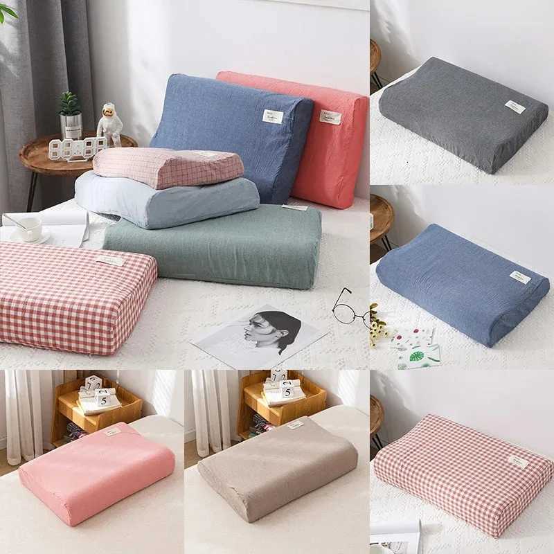 Pillow Case 30x50cm Cotton Latex case For Home Bedroom Sleeping Washable Memory Cover C251028