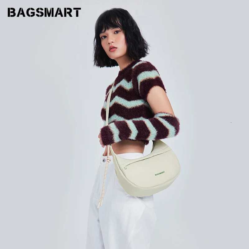 BAGSMART Crossbody Bag Female Casual Single Shoulder Bag Commuter Sports Dumpling Bag New Fashion BagT251028