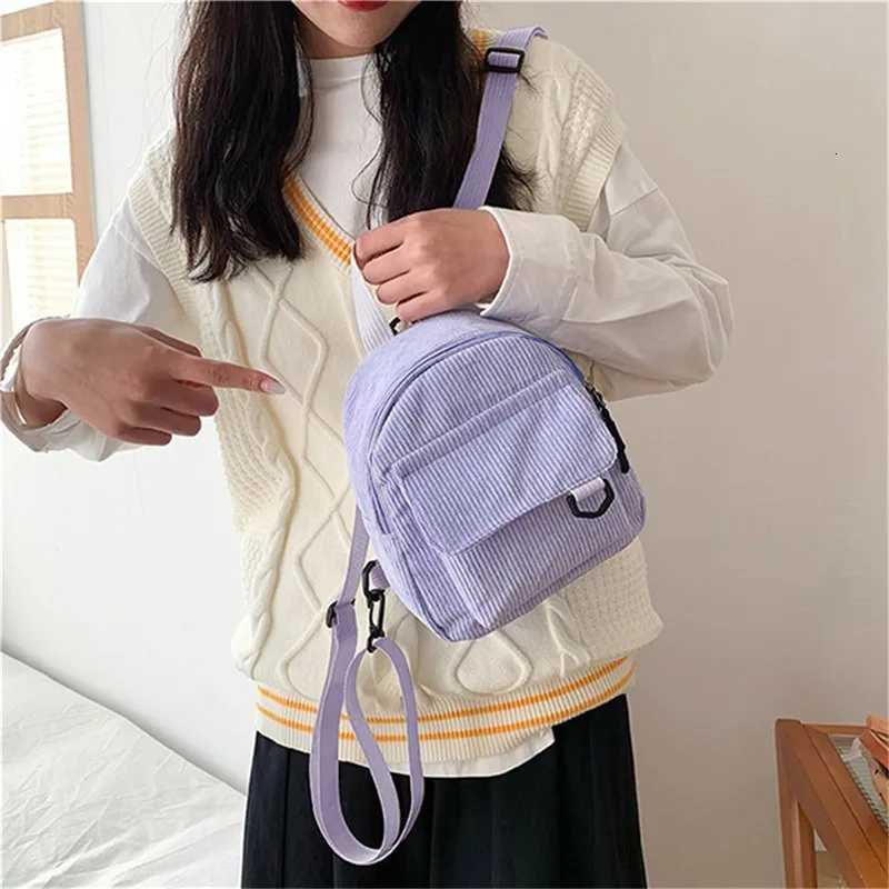 Mini Backpack Square Bag Korean Version Fashionable Sweet Shoulder Bag Females Schoolbag Stylish Simple Crossbody Bag CasualW251028