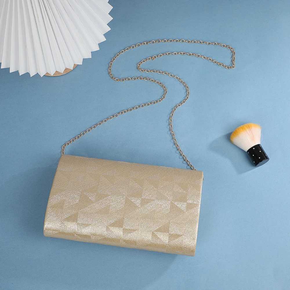 Womens Sparkling Evening Clutch Purse Shoulder Envelope Crossbody Handbag for Wedding Party Fashionable Glittering Bag H2510271