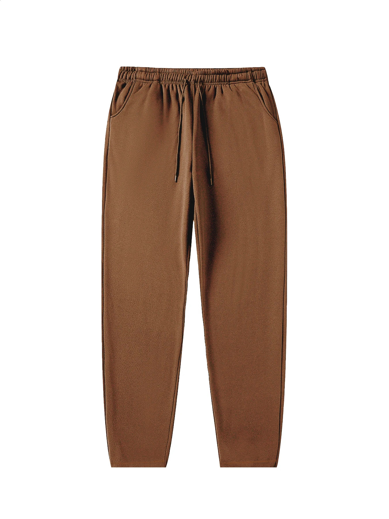 Mens Daily Casual Sweatpants High Quality Autumn Solid Color Trousers Outdoor Sports Jogger Long Pants Loose Male Running Wear 251027