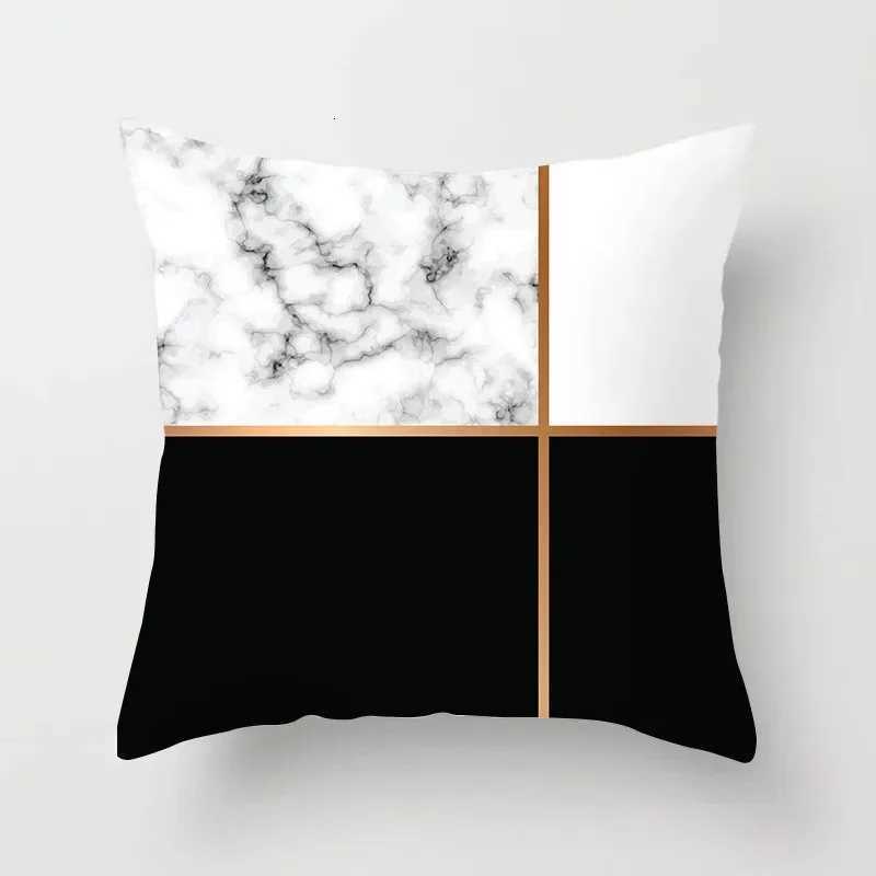 Pillow Case Simple Tile Pattern Decorative throw cover with short plush print for living room decoration cushion cover covers C251028