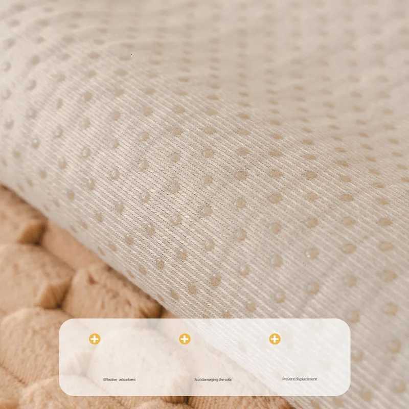 Simple Tortoise Velvet Warm Sofa Cover HighQuty Autumn Winter Couch Seat Cushion Comfort Armchair Protector for Living Room C251028