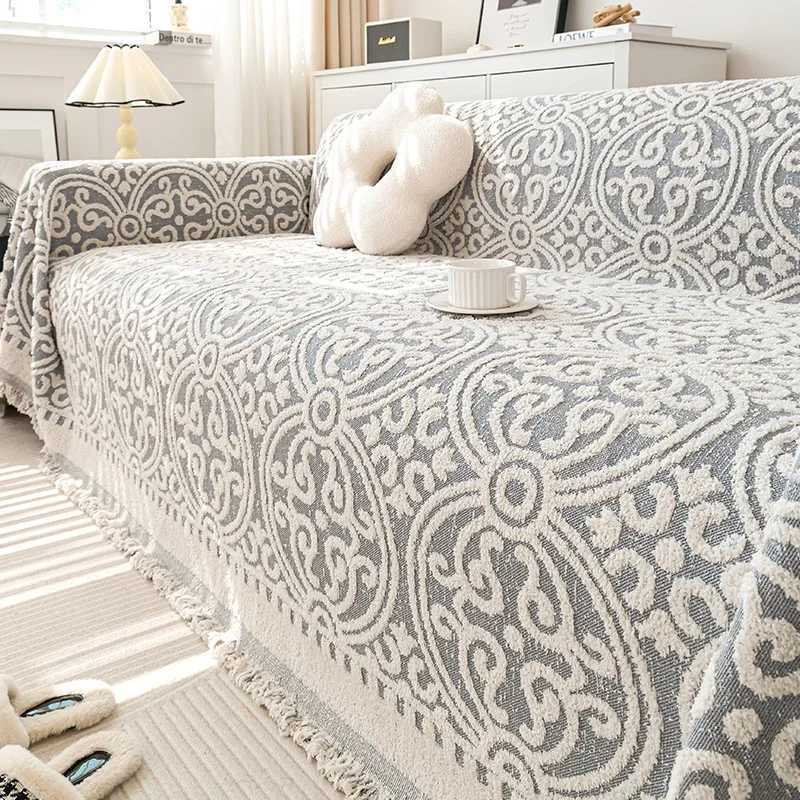 Thick Plush Sofa Blanket Multipurpose Furniture Cover Durable Fabric Dustproof Antiscratch Home Living Room Decor C251028