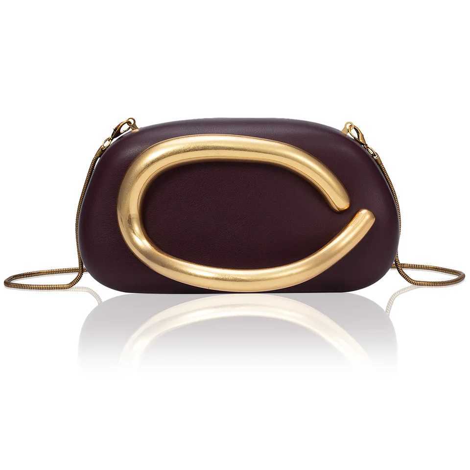 PU Leather Fashion Box Clutch Handbag Women Evening Banquet Bags Wedding Party Chain Crossbody Shoulder Bag Dinner Purses H251027