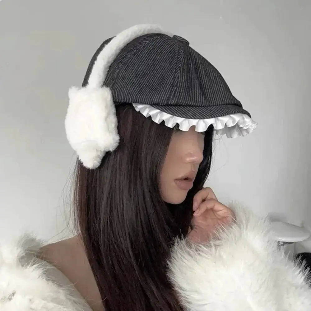 Plush Earmuff Cold Protection Ear Cover Winter Warm Earmuffs Thick Cartoon Earflap 251027