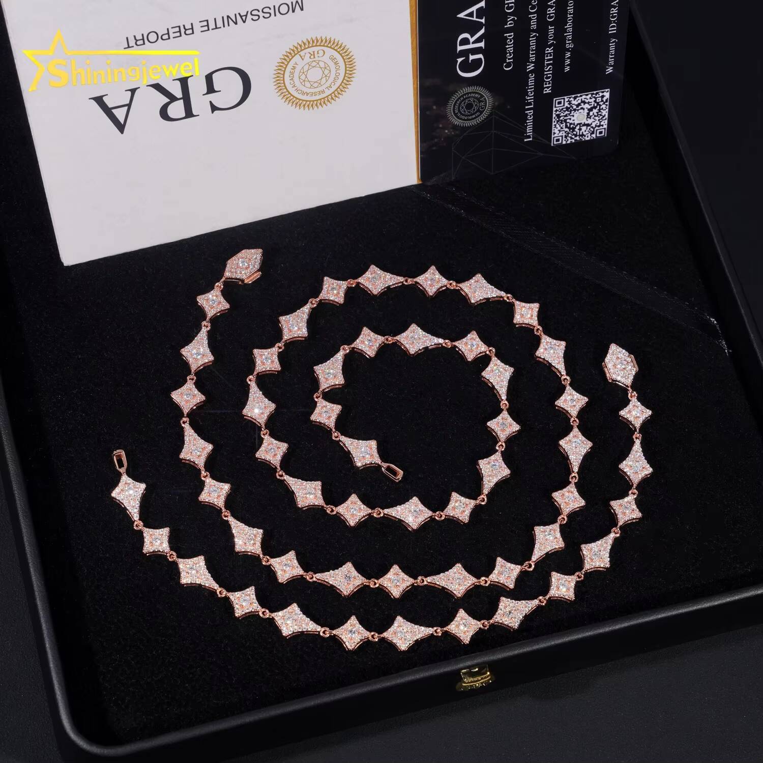 Pass Diamond Tester Women Jewelry Iced Out Solid 925 Silver VVS D Color Moissanite Fashion Bracelet Tennis Bracelets