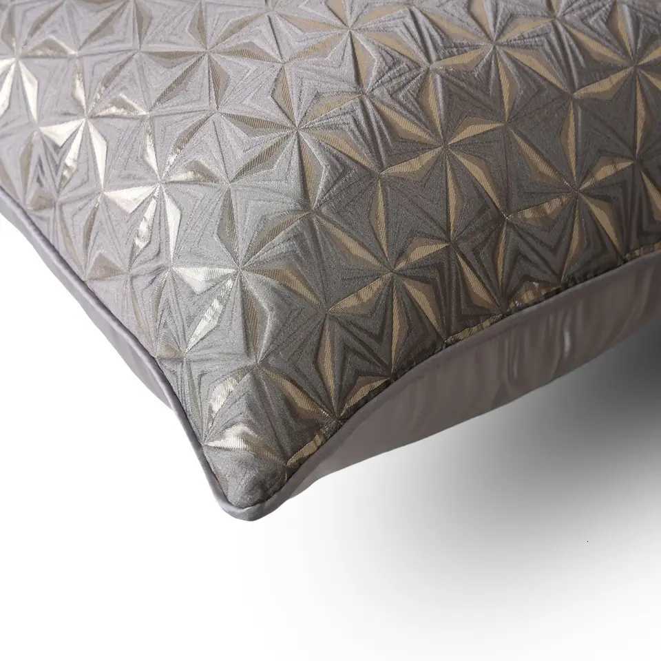 Pillow Case Design Luxury Sofa Cushion Cover Grey Snowflakes Geometric Covers for Home Sofa Decoration 30x50 45x45 50x50 60x60cm C251028