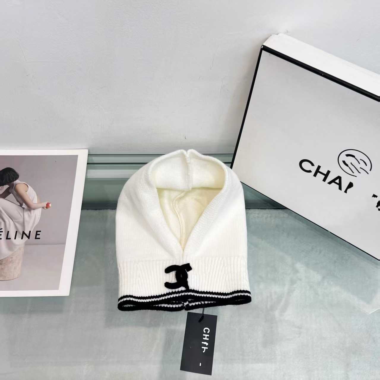 New 2025 Knitted Warm Ear Protection Neck Protection Coldproof Windproof Outdoor Casual Knit Hat Perfect Trend H251028