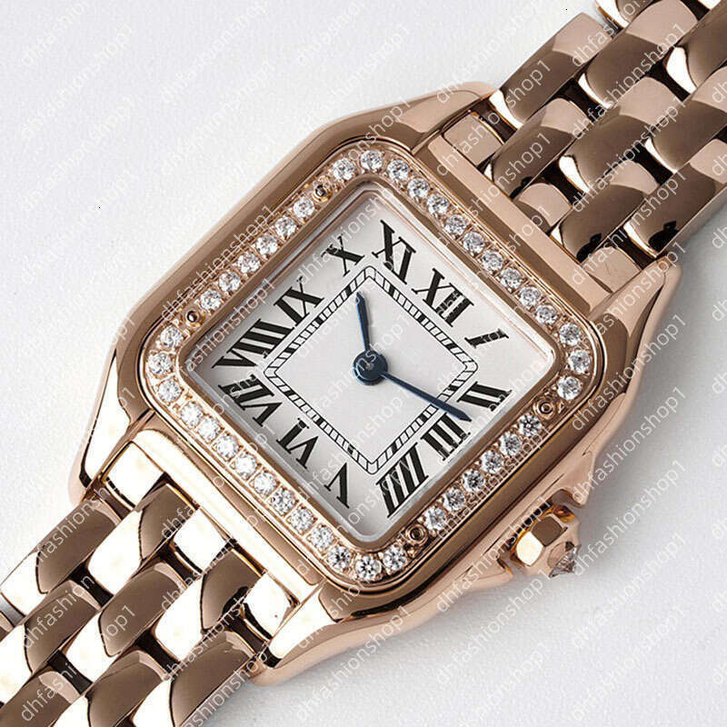 Women for ladies Watch Square quartz watch Stainless Steel Folding Buckle womens gold watches Montre de e Designer Wristwatchesy6