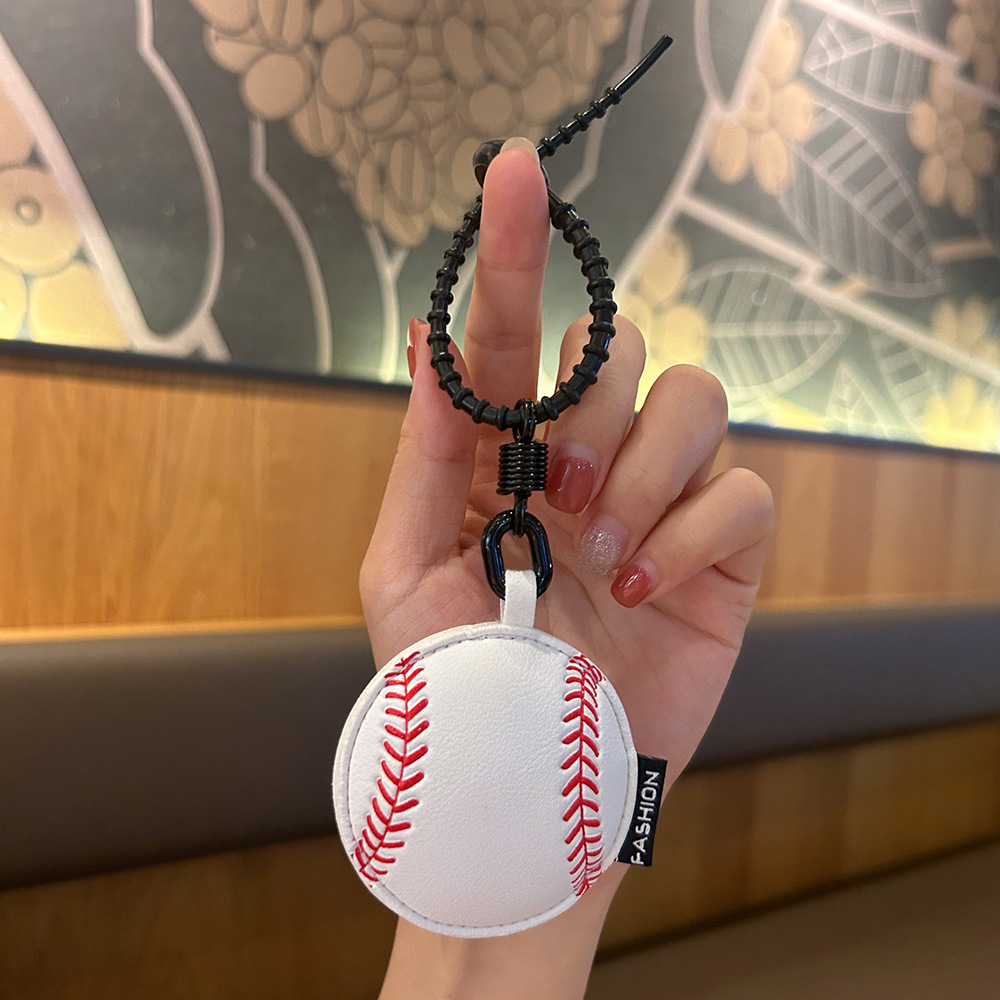 New Arrival Keychains Baseball Football Basketball Volleyball Leather Small Charms for European and American Women's Bags Wholesale 2026