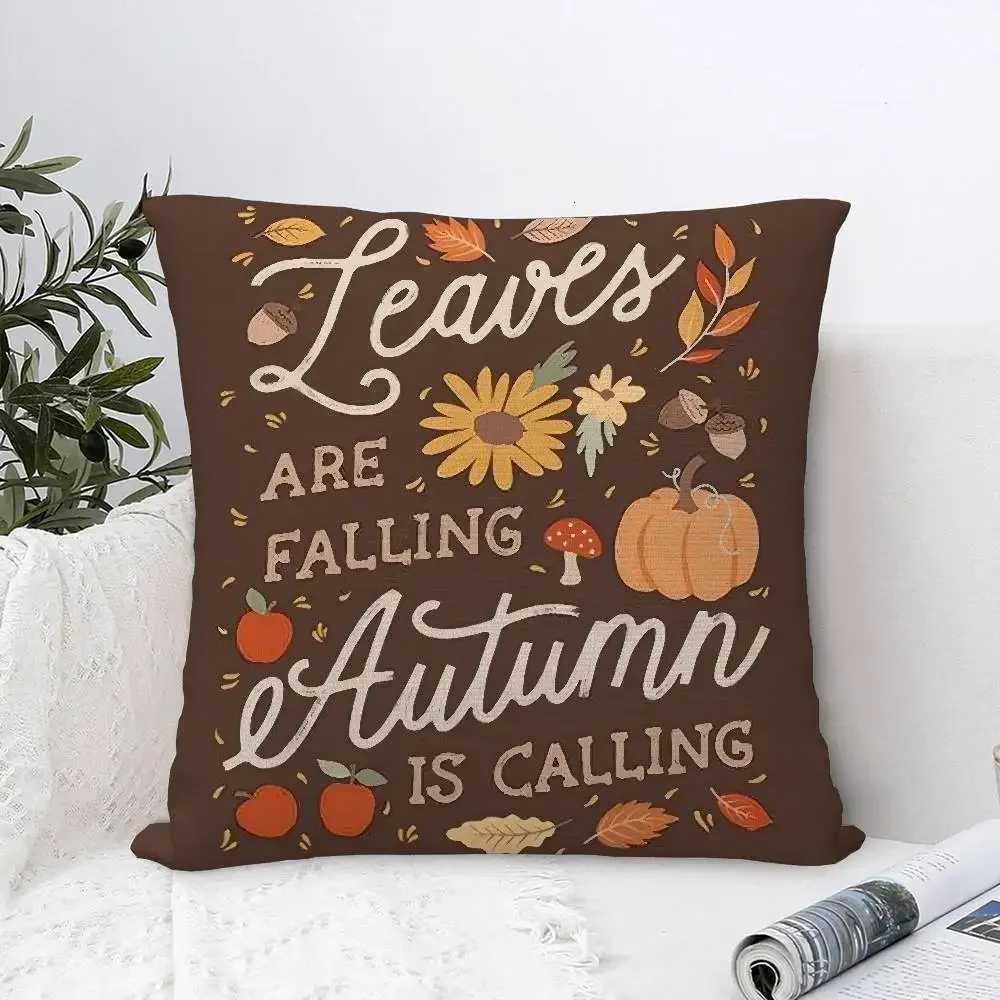 Pillow Case Pumpkin decorative Case Sofa Decorative Home Print Plush Square Throw Decor Cover iving room bedroom 60x60cm C251028