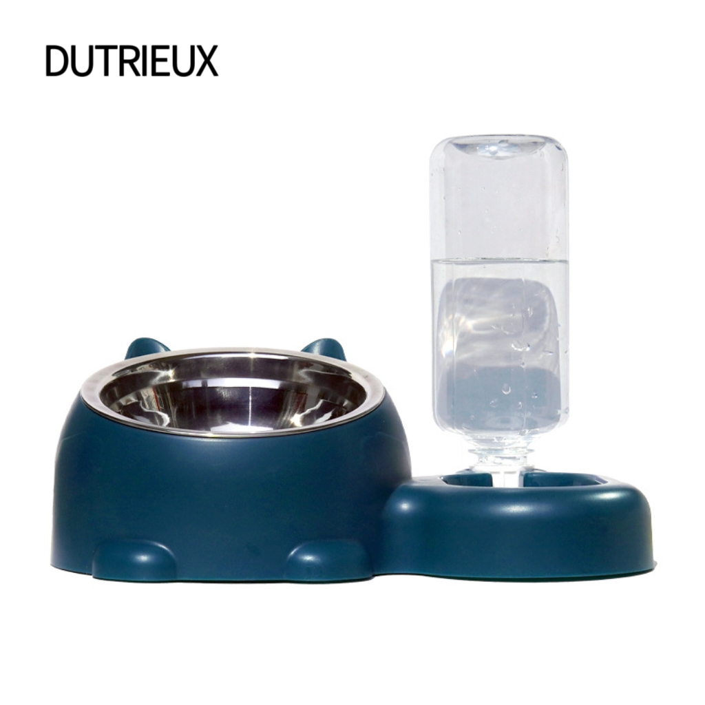 K3314 Automatic bowl for cats and dogs, two-in-one drinking and feeding function