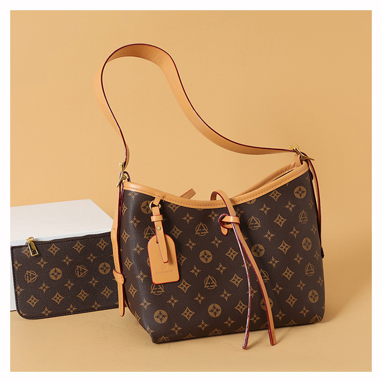 Luxury handbag, high-quality casual tote bag, versatile classic large-capacity retro women's shoulder bag, women's crossbody bag, high-quali