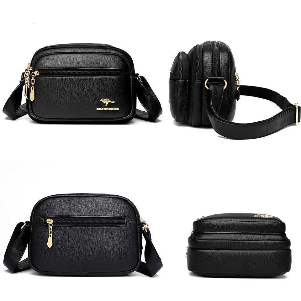 High Quality Soft Leather Purse Fashion Women Shoulder Messenger Bag Multipocket Wearresistant Bag Luxury Ladies Handbag SacT251028