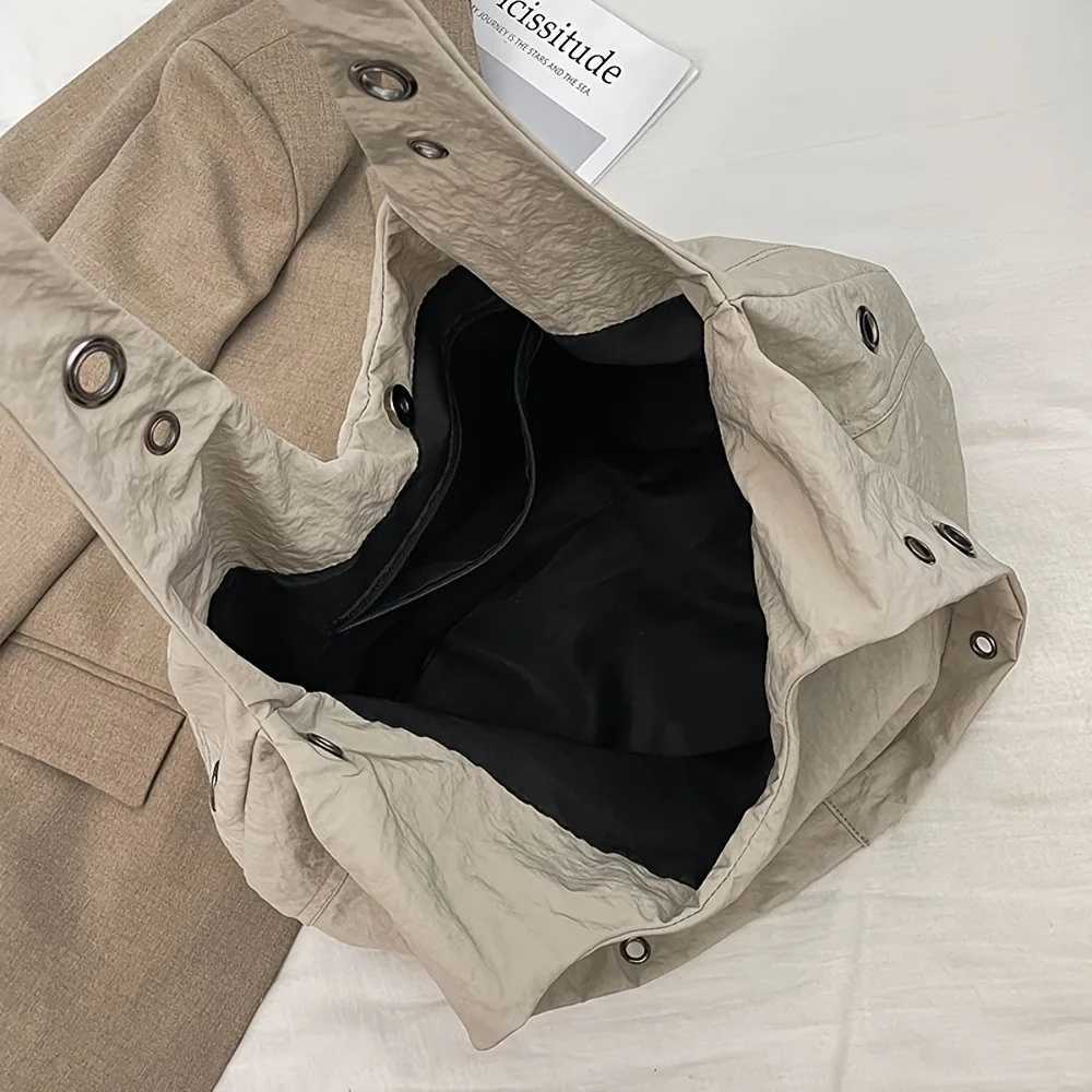 WomenS Casual Handbag Shoulder Bag Large Capacity Durable Polyester with Adjustable Strap for Commuting Travel Everyday UseT251028