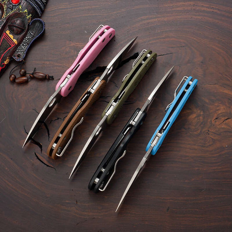 Keychain Pocket Outdoor Survival Self-Defense Multi-Functional Portable Folding Fruit Knife High-Quality