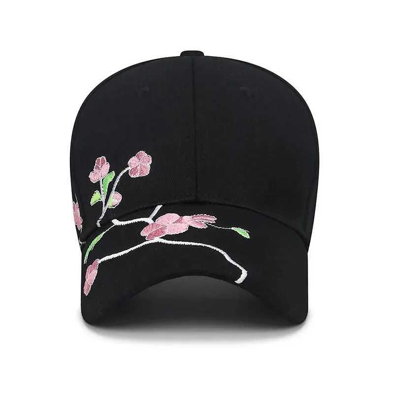 Hat Womens New National Tide Cap Sunshade Sun Hat Spring And Autumn Plum Blossom Embroidery National Style Baseball CapW251029