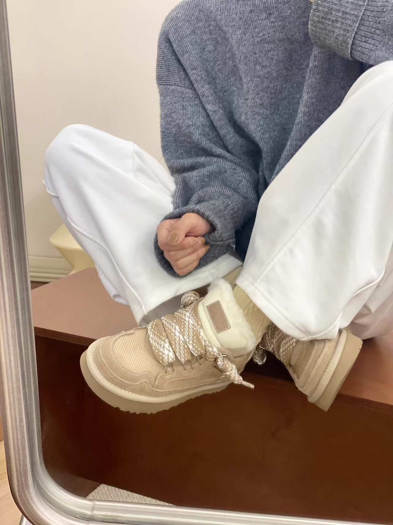 Free Shipping Classic New Arrival Winter Women Casual Shoes fleece-lined thick sole Snow Boots Non-Slip Cotton Shoes Plush Shoes Hot Sale