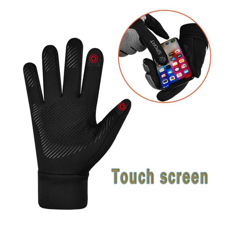 YANBIGUO Thermal Winter GlovesTouch Screen Cycling GlovesWaterproof Windproof Anti Slip Hands Warm for Hiking Driving Running J251029