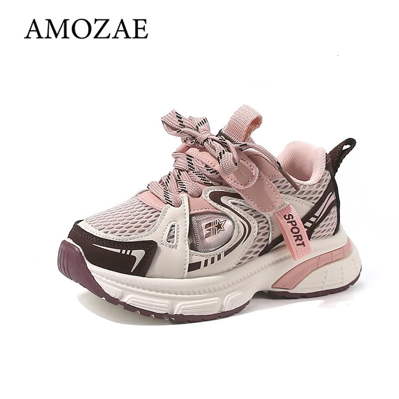Children Casual Kids Sneakers for Boys and Girls Mesh Breathable Sports Tenis Versatile Running Shoes H260130