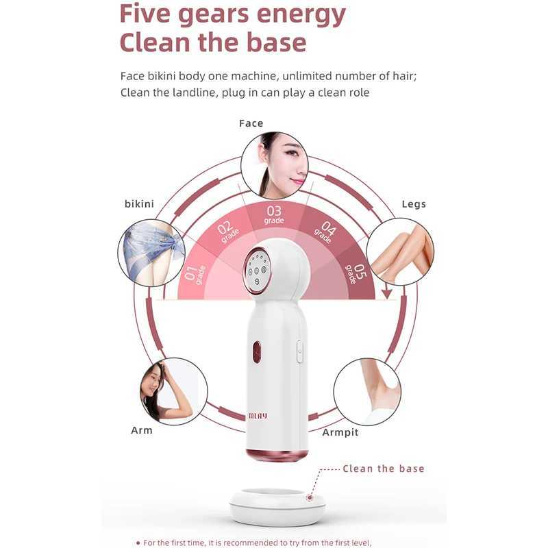 MLAY Laser T10A Laser IPL Laser Epilator Official Mlay For Women Home Use Epilator Laser Whole Body Bikini J251117