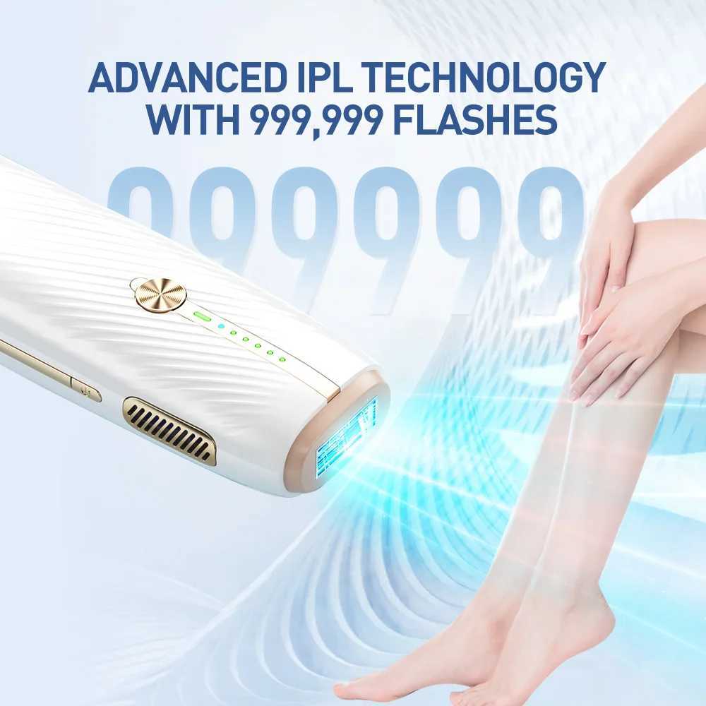 Vancostar Fast Flash Laser Hair Remover for Ladies 2 in 1 999999 Flash lPL Epilator for Women Rejuvenation Trimmer Free Shipping J251117