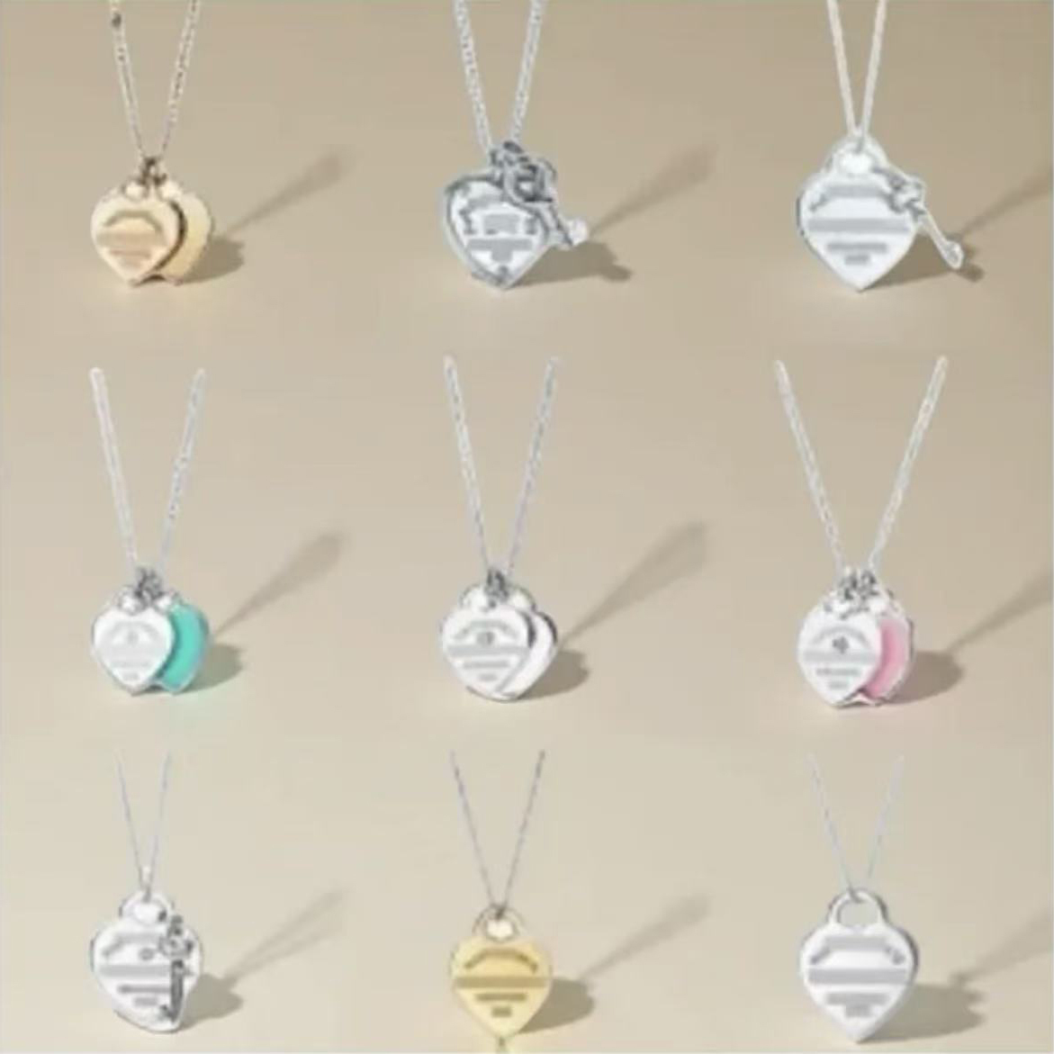 Necklace designer necklace luxury jewelry designer jewelry women diamonds love metal chain thin letter pendant charm necklaces Valentines Day gift nice