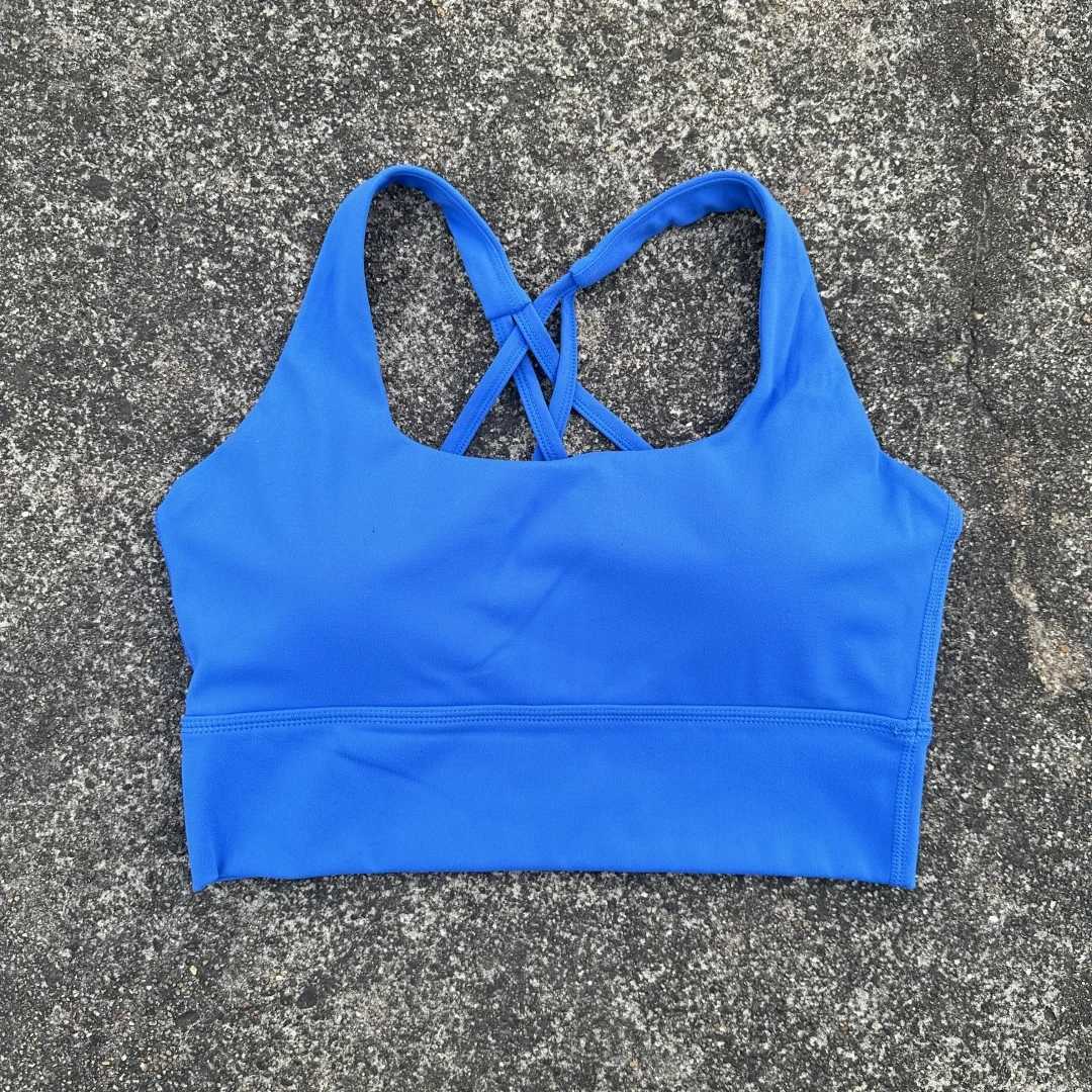 Solid Color Soft Tight Gym Yoga Underwear high strength shockproof Women Cross Back Fitness Bra Sport Top Comprehensive ButterXJ251029