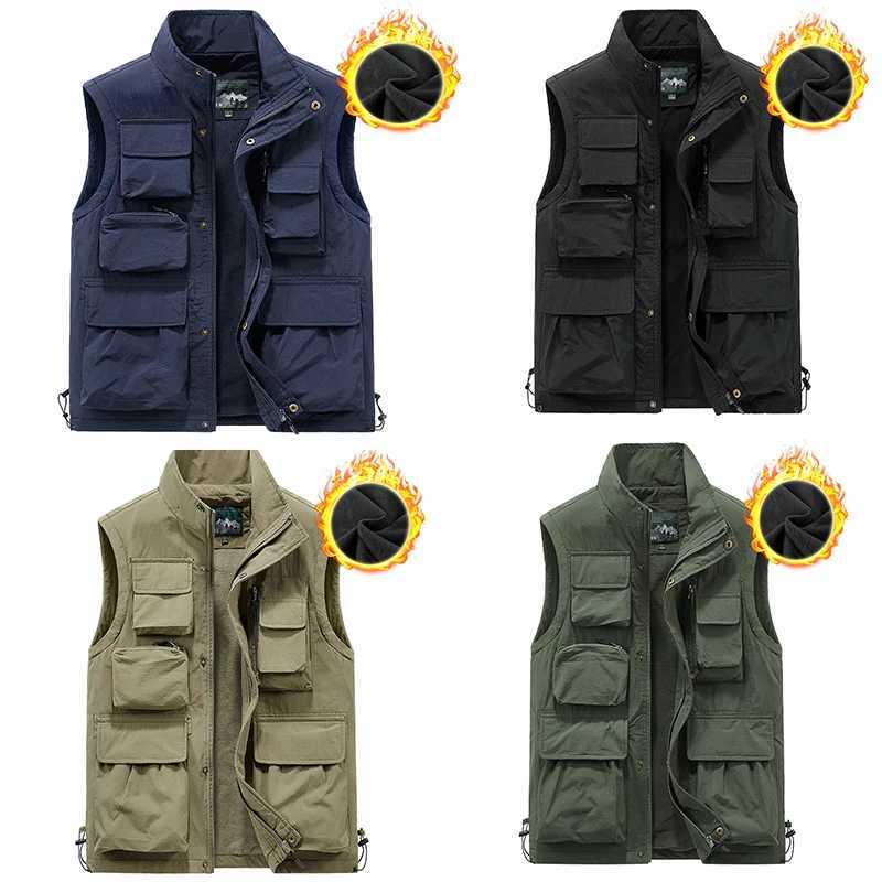 Outdoor Hiking Camping Sports Windproof and Breathable Sleeveless Vest Comfortabl Fashionable and Trendy Mens Versatile Vest W251029