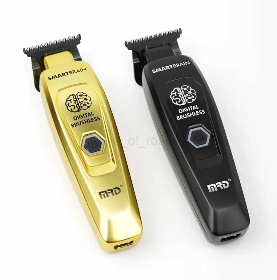 MRD CLIPPER GMT904 Smart Brain Hair Trimmer7200RP Mens Hair Clippers Full Metal Body DLC 440C Blade Z251029