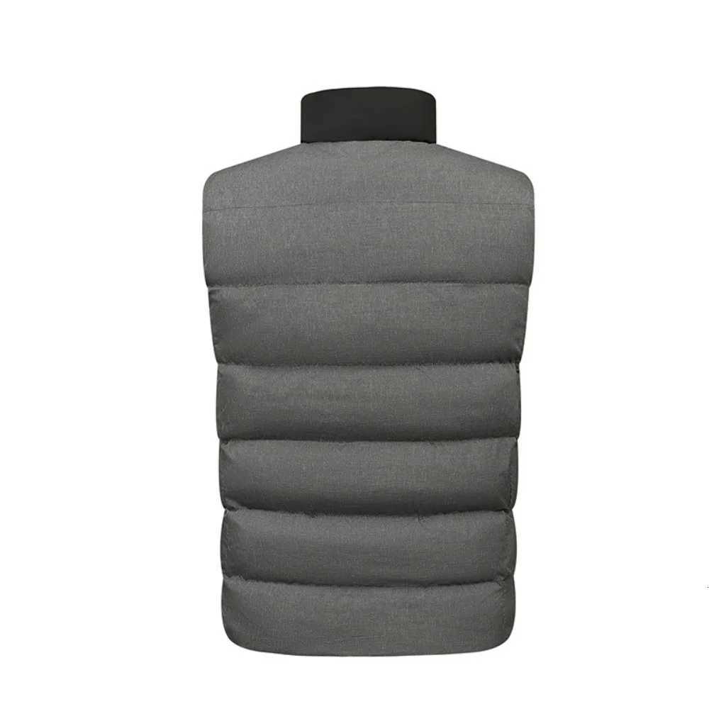 2025 Newest Heated Vest for Men Women 5Zone Smart Electric Heating Jacket USB Charging Winter Thermal Waistcoat W251029