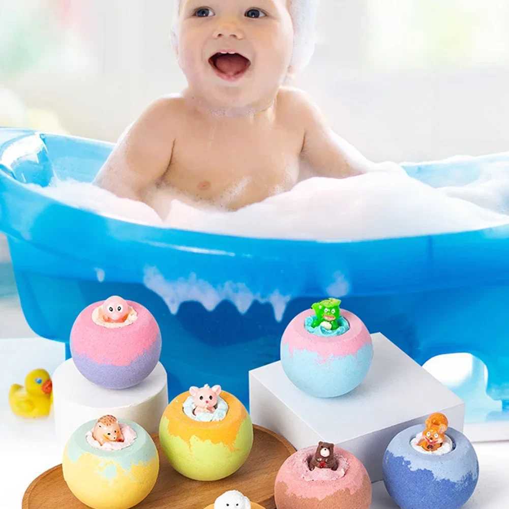 Bath Bombs for Kids with Surprise Inside Kids Bath Bombs Gift Natural Organic Kids Bubble Bath Fizzy for Girls Boy L251029