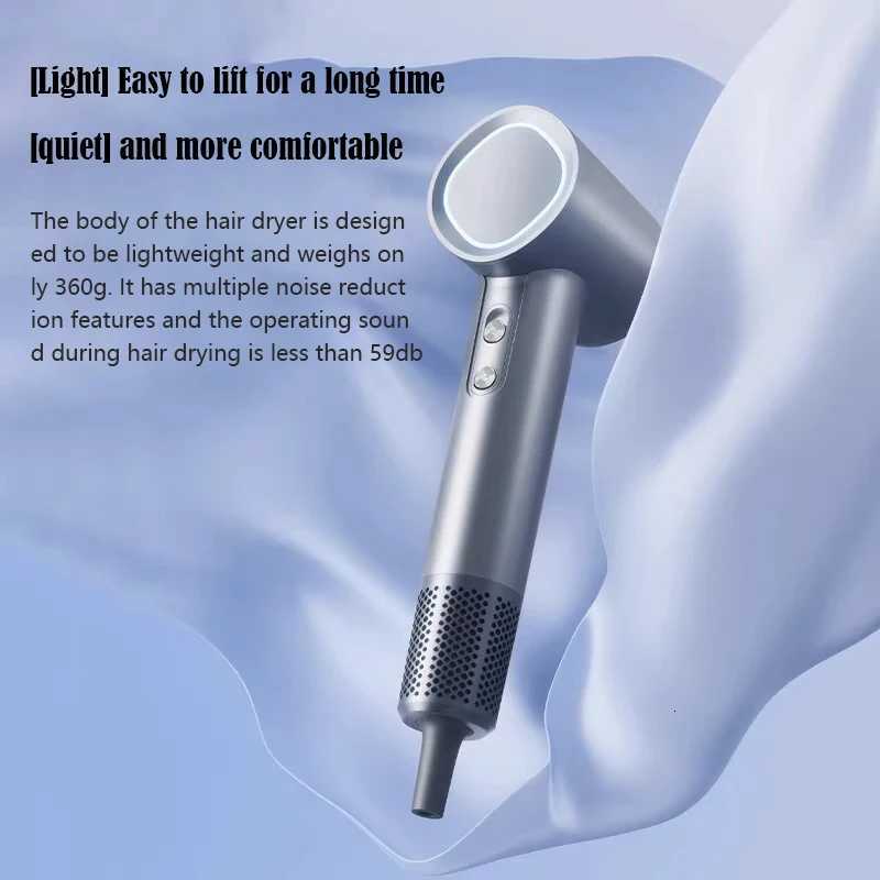 KONKA Hair Dryer HighSpeed Electric Turbine Airflow Low Noise Constant Temperature And Quick Drying Suitable For Home Salon W251029