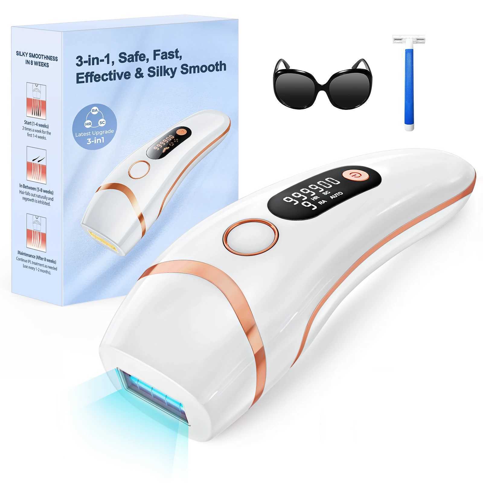 IPL Epilator 999000 Flashes Laser Hair Removal Painless Permanent Photoepilation for Men Women Trimmer Electric Depilador J251117