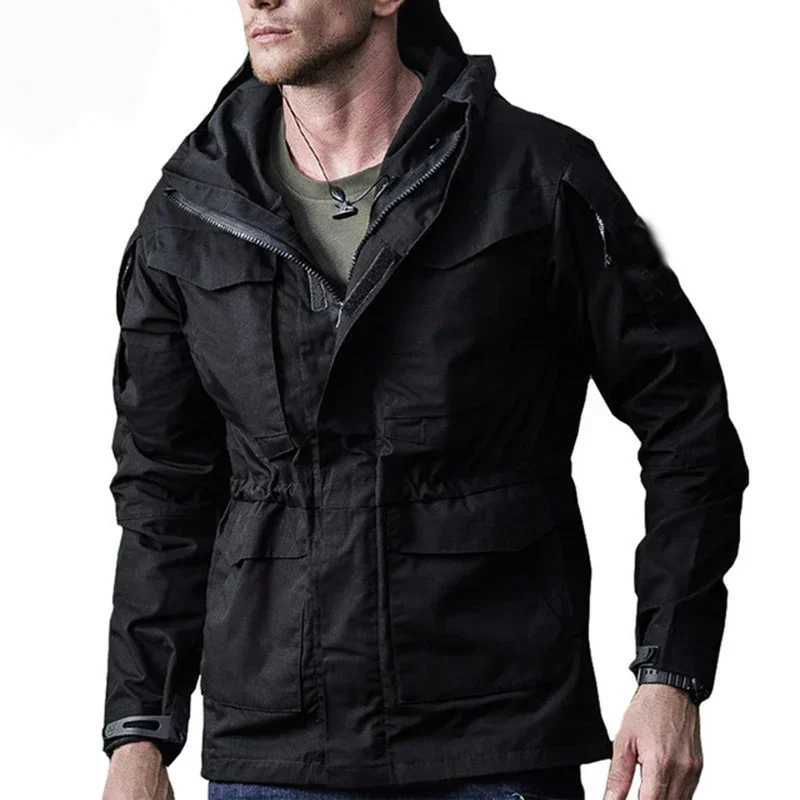 M65 UK Clothes Casual Tactical Windbreaker Men Waterproof Flight Pilot Coat Hoodie Hunting Field Jacket Winter Autumn J251029