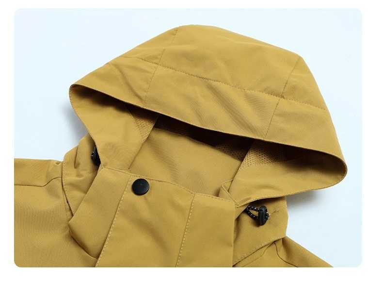 2025 Autumn Windbreaker Men Hiking Jackets Hot Sell Waterproof Windproof Breathable Golf Running Mountaineering Camping Hooded J251029