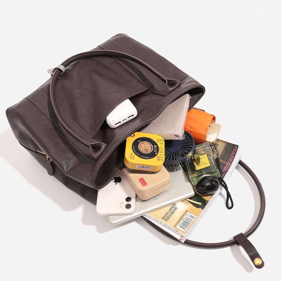 Luxury bag Niche Design Large Capacity Tote for Women New Multi layer Commuter Shoulder Handbag Briefcase Laptop Bag