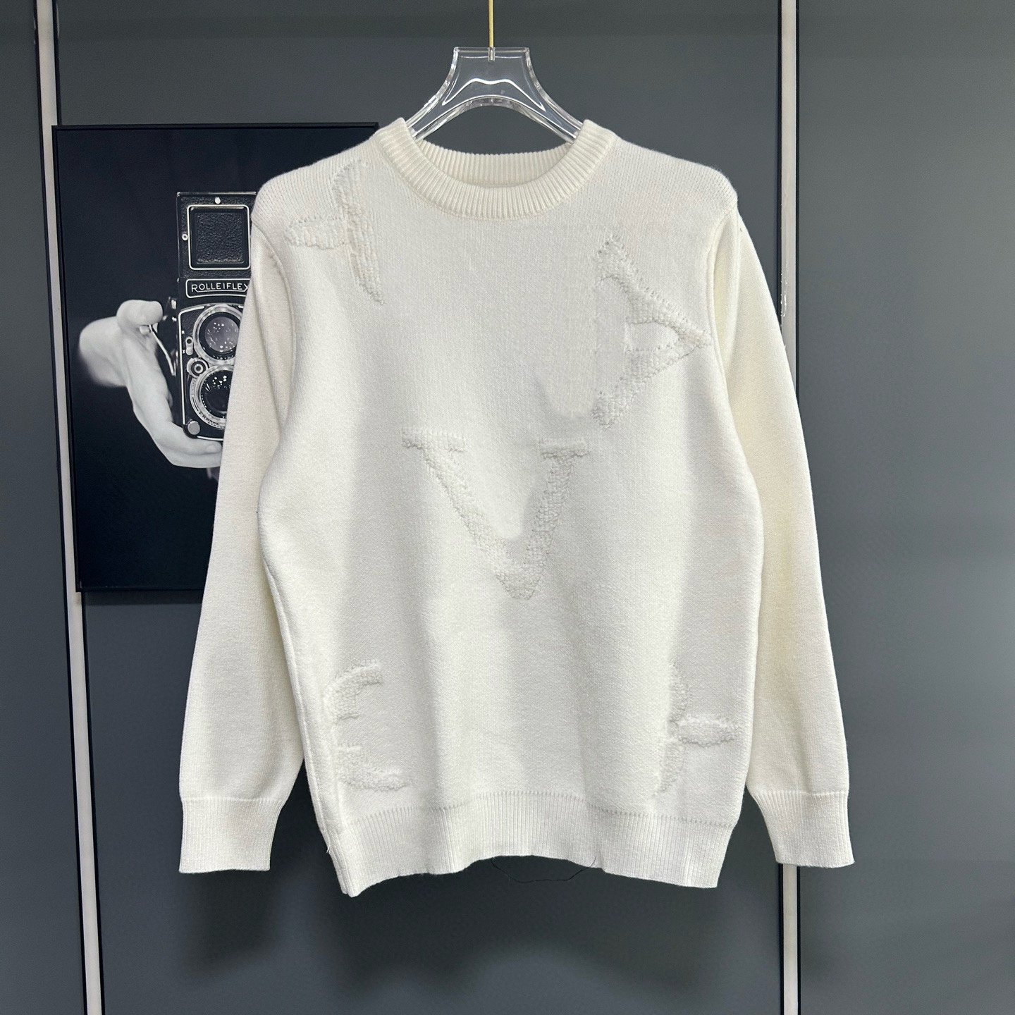 Designer Sweater men Women's luxury Fashion letter embroidery Round Neck Knitwear sweatshirts High end letter patterned sweater clothing s-xxl