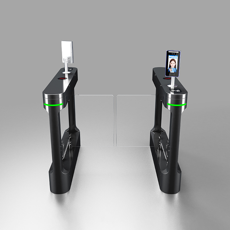 Anti-Collision Slim Waist Swing Turnstile - Face Recognition Access Control, High-Speed Pedestrian Passage Gate-NO14