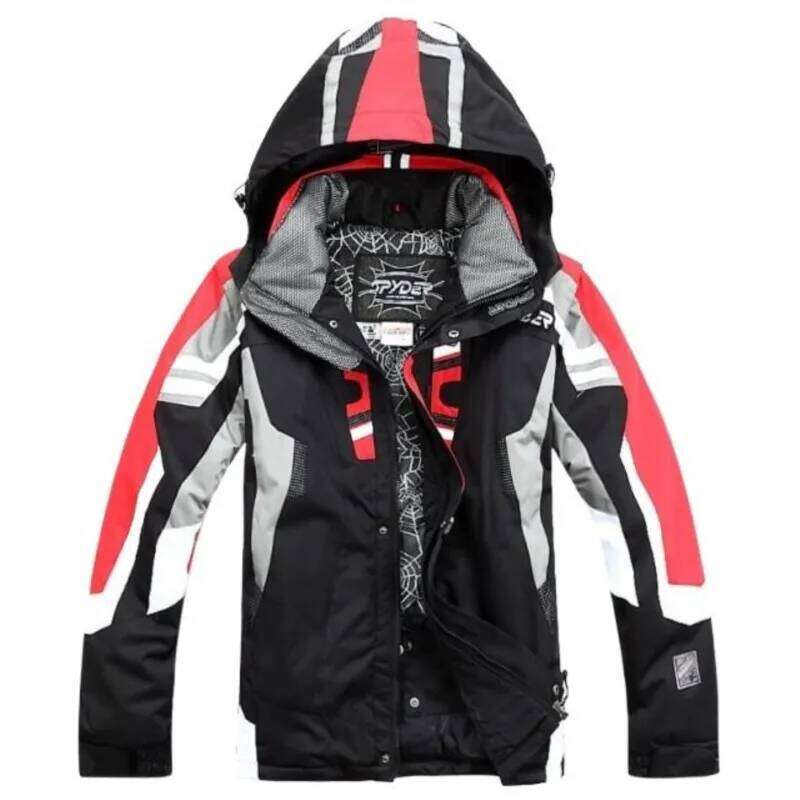 Super Top Outdoor Snowboard Ski Men Winter Hooded Warm Parkas Waterproof Snow Jacket