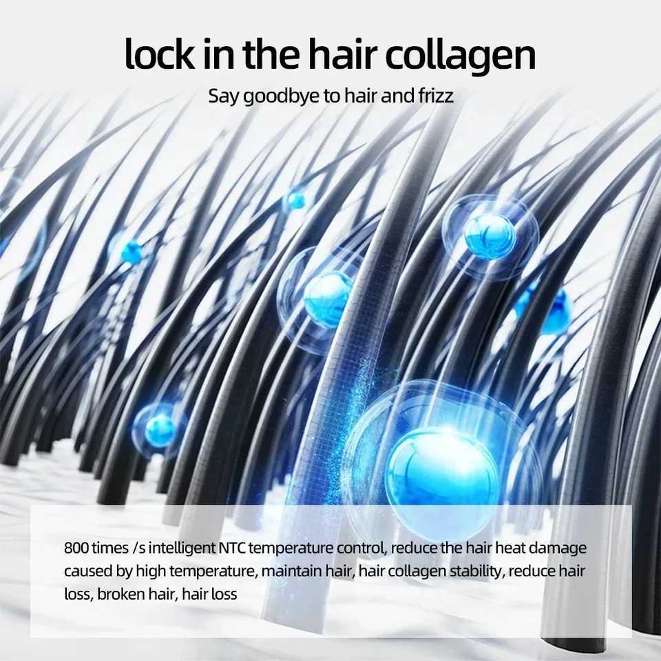 bladeless hair dryer Negative ion hair care Highspeed silent and quickdrying portable suitable for home travel clothes dryer W251029