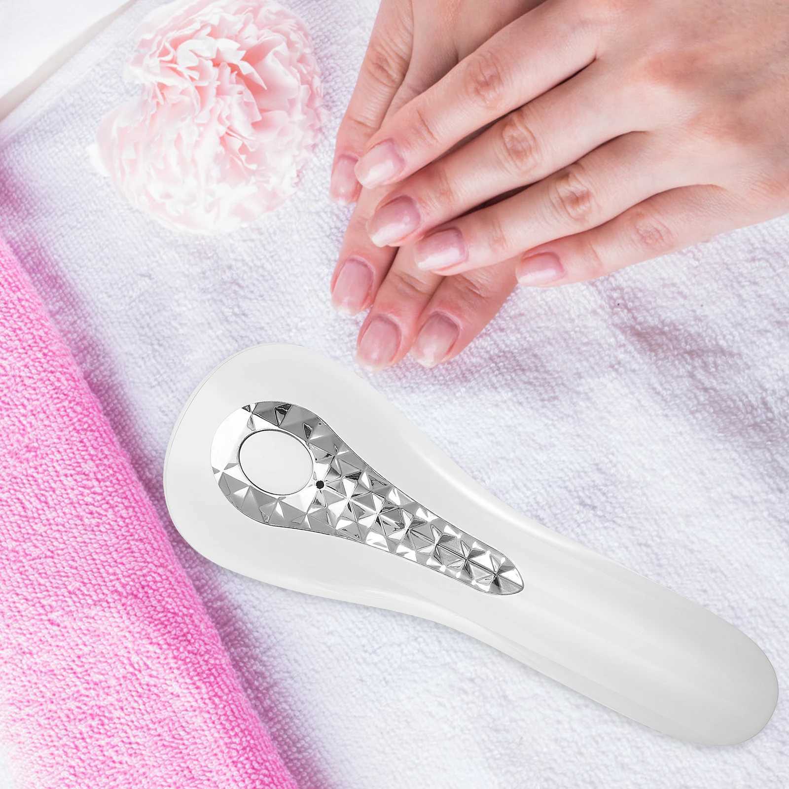 1pc Portable Led Drying Lamp Reusable Manicure Tool Gel Uv Light For Salon Home Travel Gold White Nail Machine Drying Gel Light J251117