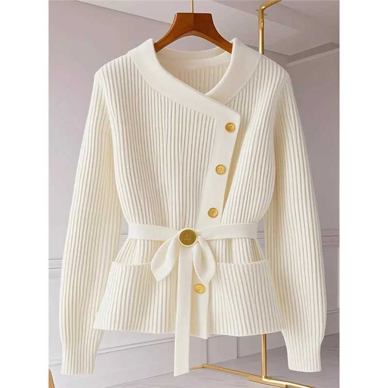 2025 New Spring Autumn Women Cardigan Sweater High Quality Long Sleeve Casual Short Warm Knitwear Female Bottoming Shirts TopsT251028