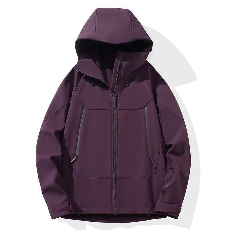 Mens Casual Windbreaker Loose Warm Breathable Outdoor Fishing Hiking Camping Traveling Cycling Mens Mountaineering Jacket J251029